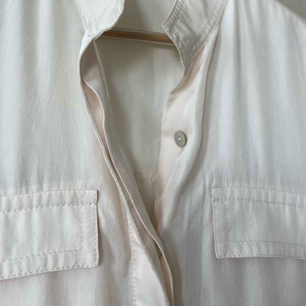 Vince shirt dress with mother of pearl buttons - Picture 9 of 14